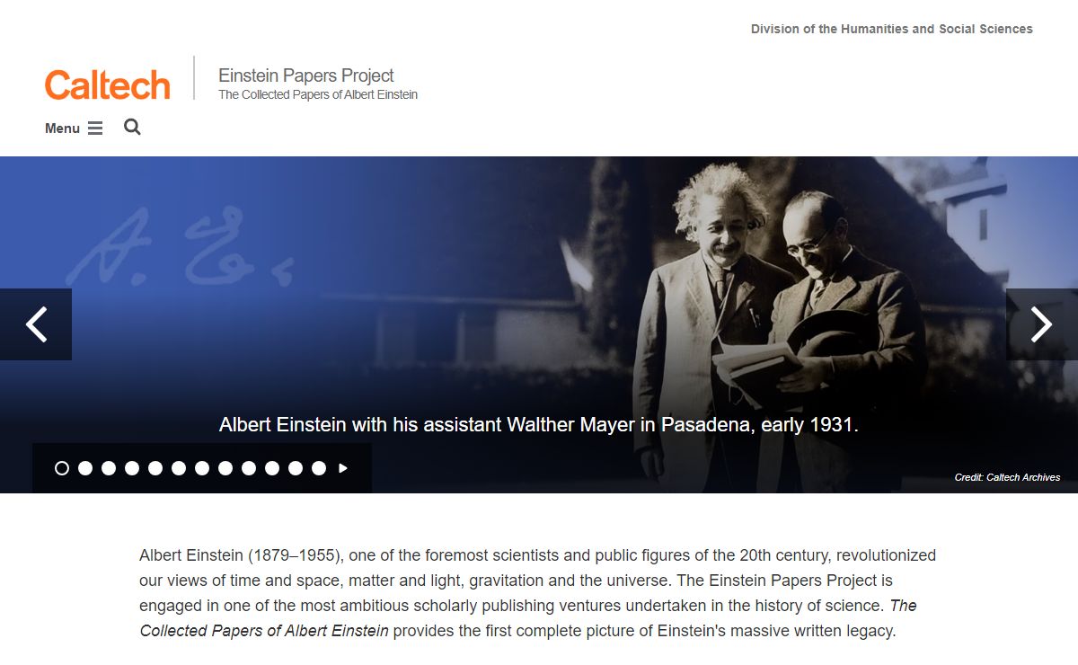 Einstein Papers Project