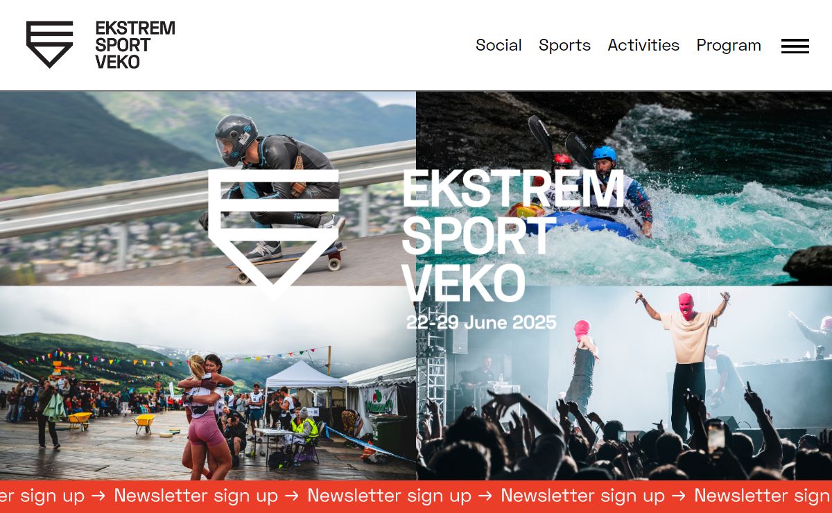 Home - Ekstremsportveko