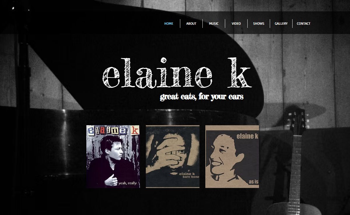 The elaine k website