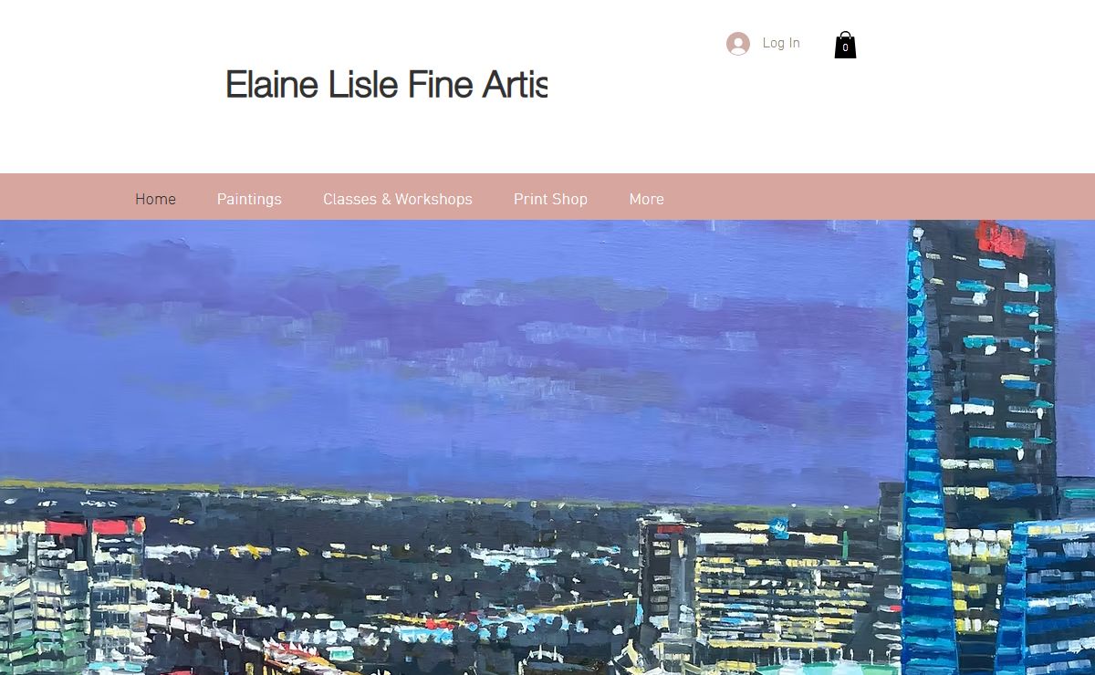 Painting/Elaine Lisle/Fine Artist/Philadelphia