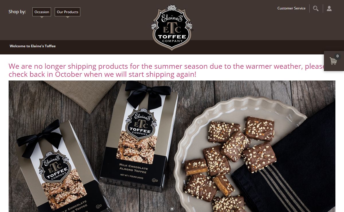 Elaine's Toffee Company