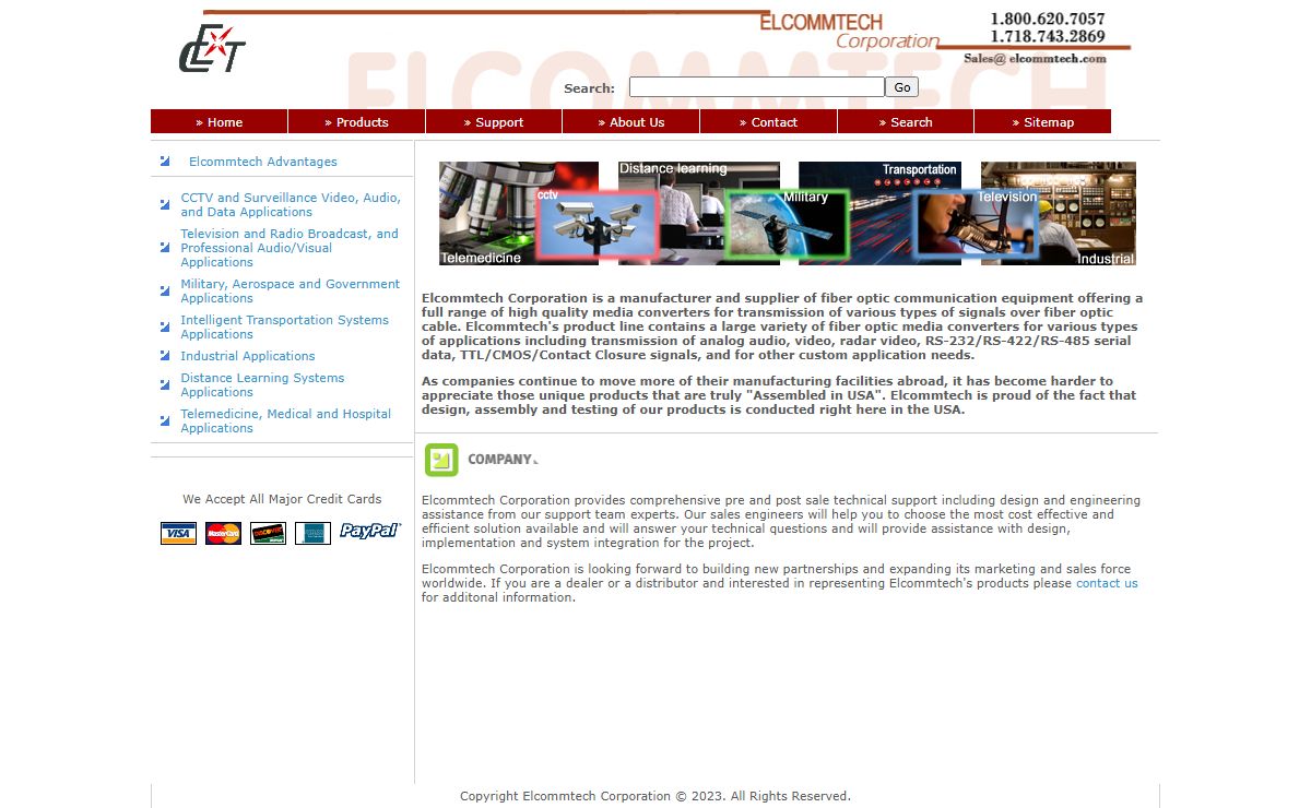Solutions for Fiber Optic Communications, Process Monitoring, Structural Health Monitoring - » Home