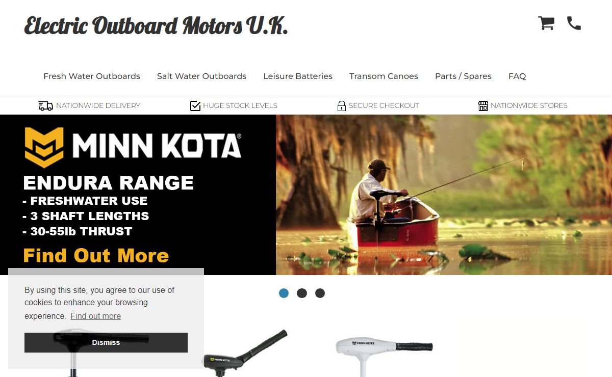 Electric Outboard Motors - Buy Online with Nationwide Delivery