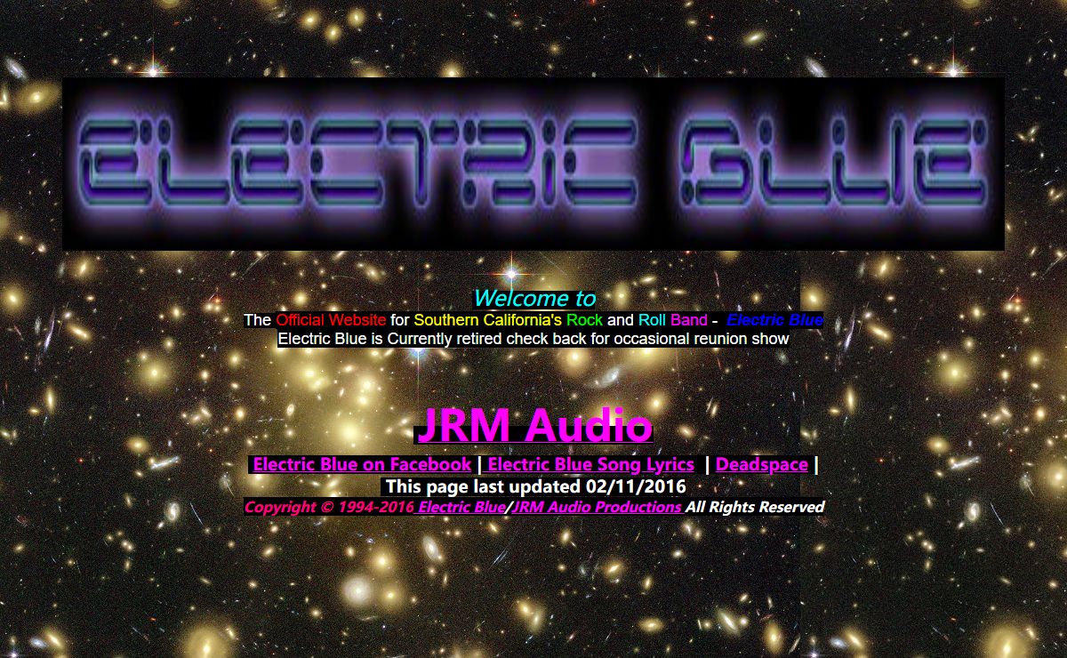 Electric Blue Net