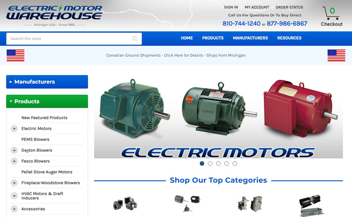 Electric Motor Warehouse