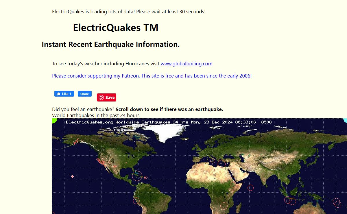 Electric Quakes