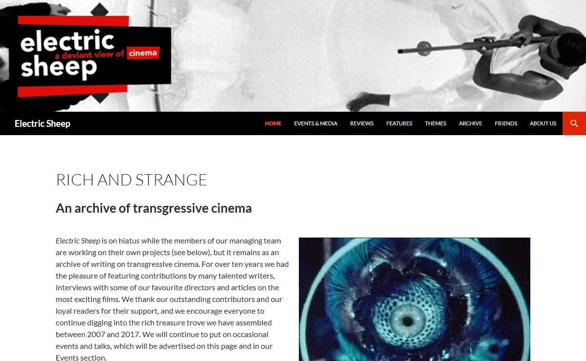 Electric Sheep | A Deviant View of Cinema – Features, Essays & Interviews