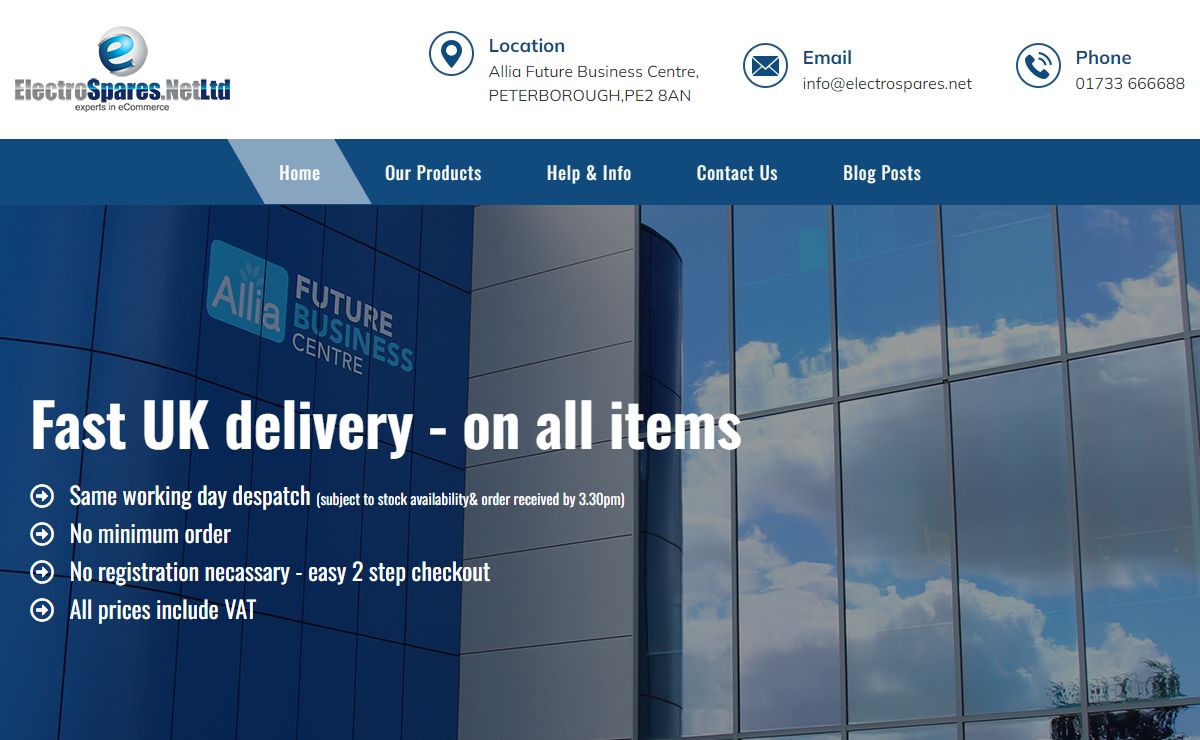 Electrospares.net – Experts In eCommerce
