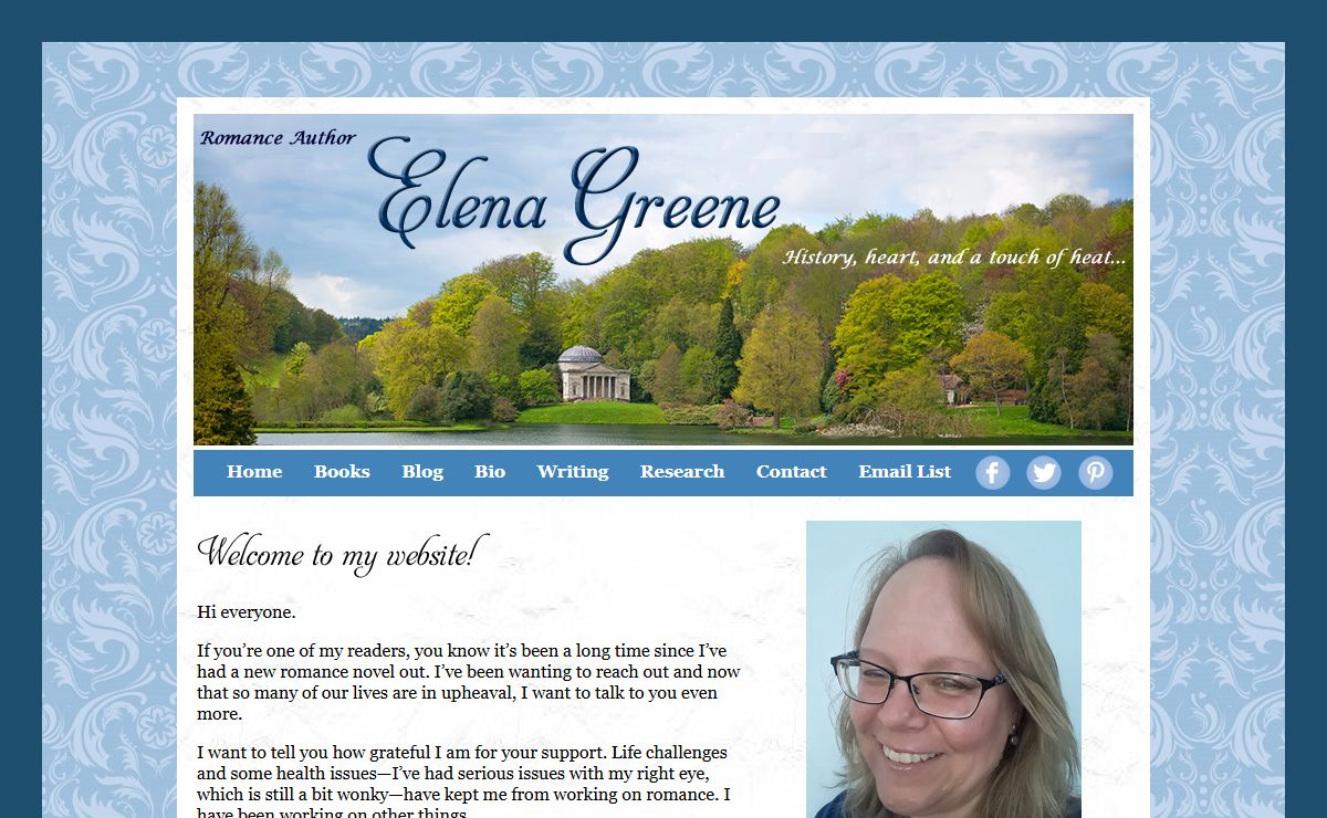 Elena Greene - Regency Romance Author - Home Page