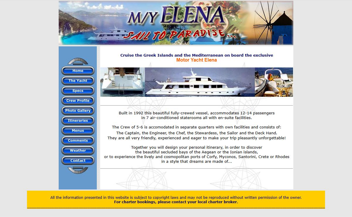 Motor Yacht Elena