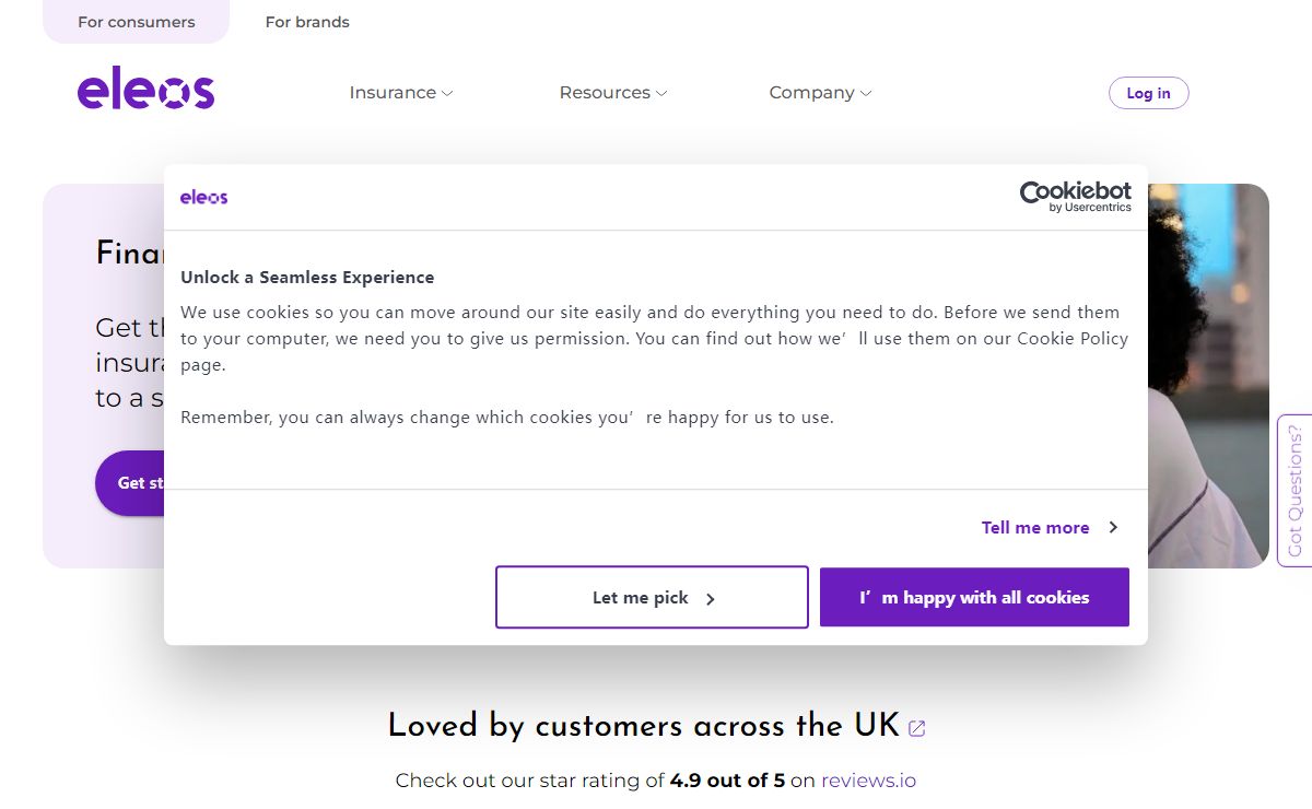 Fully digital life and income protection insurance | Eleos