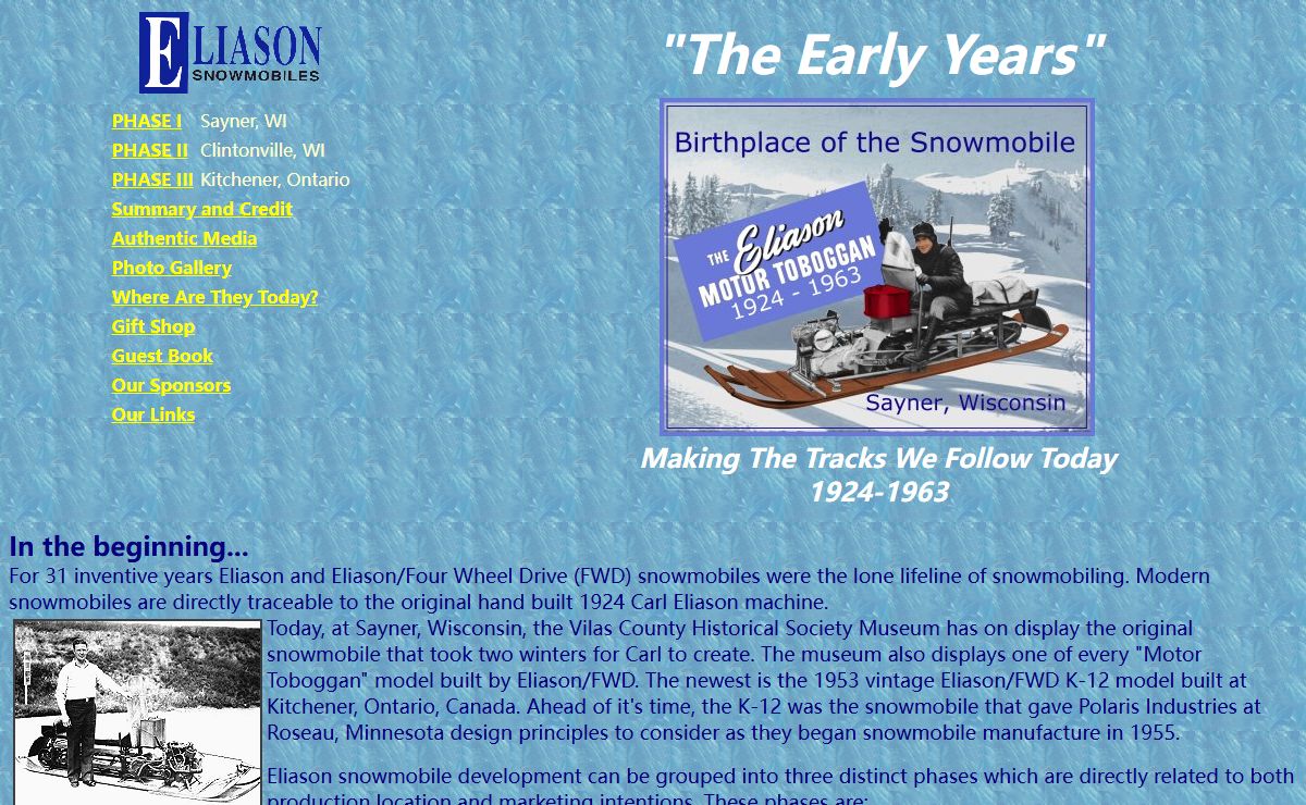 Eliason Snowmobiles
