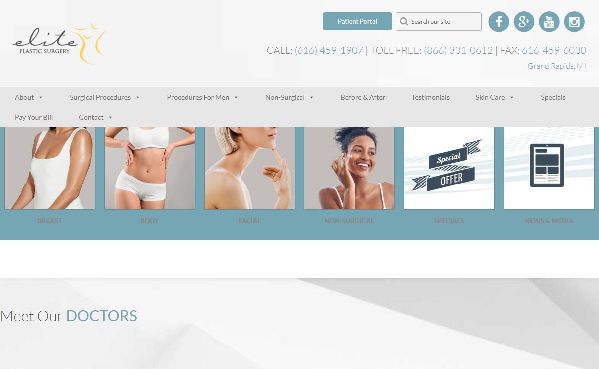 Plastic Surgery Grand Rapids MI - Top Cosmetic Surgeon