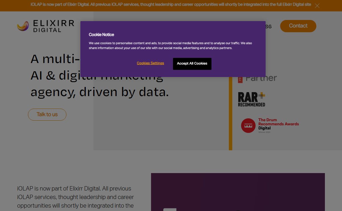 Award Winning Digital Marketing Agency - Elixirr Digital