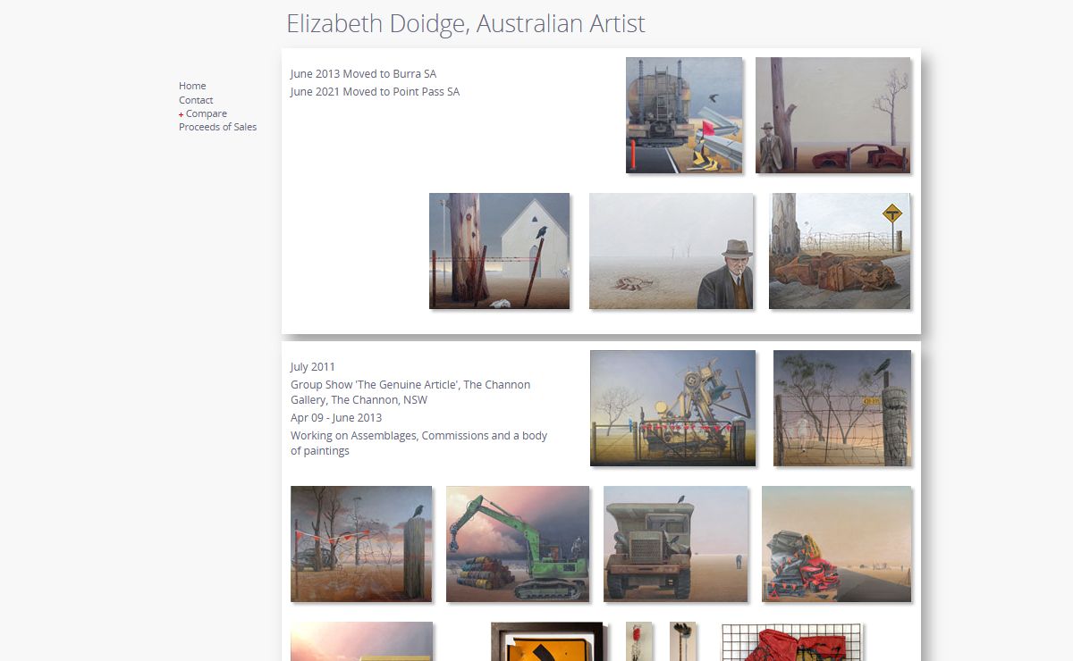 Elizabeth Doidge, Australian Artist