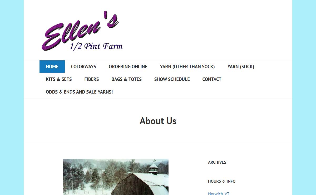 ELLENSHALFPINTFARM.COM