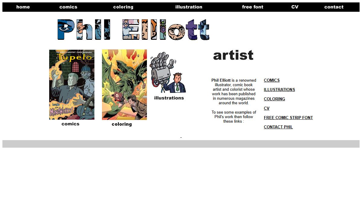 Phil Elliott - Comics and Illustration