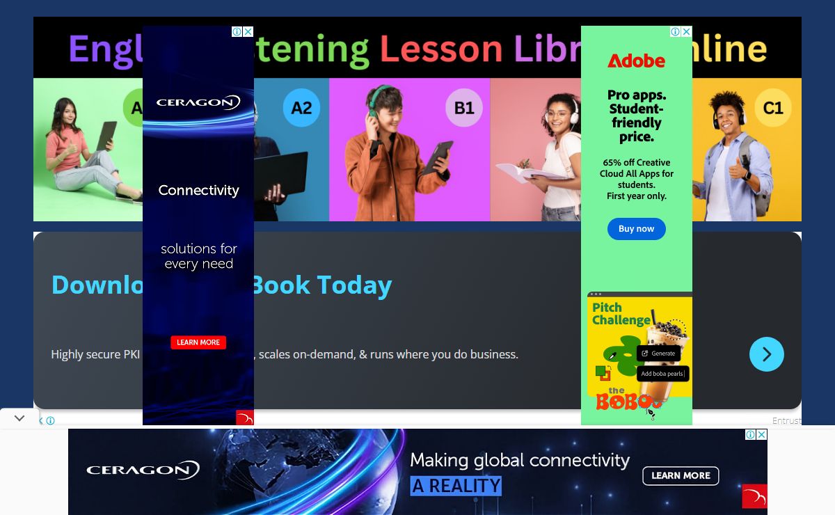 English Listening Lesson Library Online