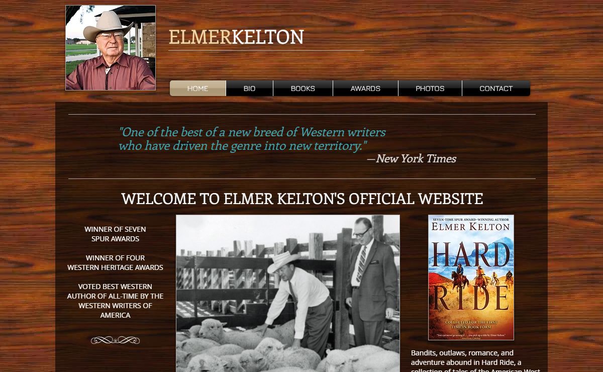 Elmer Kelton Official Website