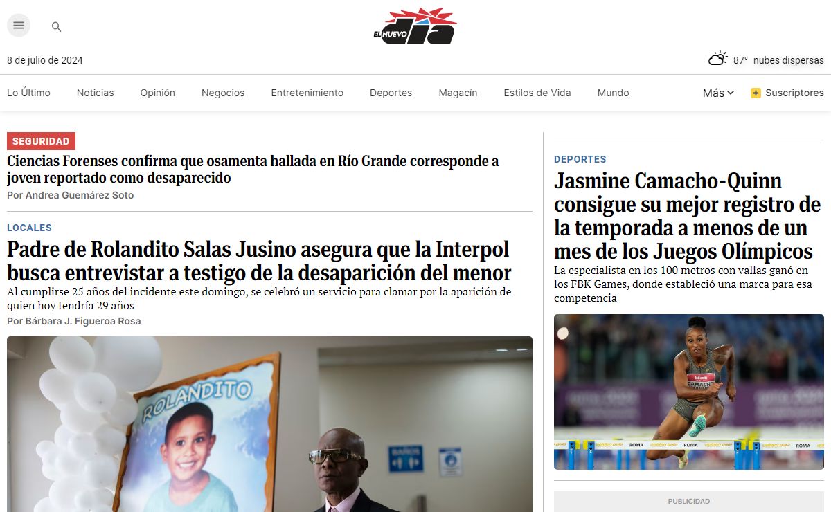 El Nuevo Día - noticias de última hora, opinión, fotos, videos y podcasts de Puerto Rico.