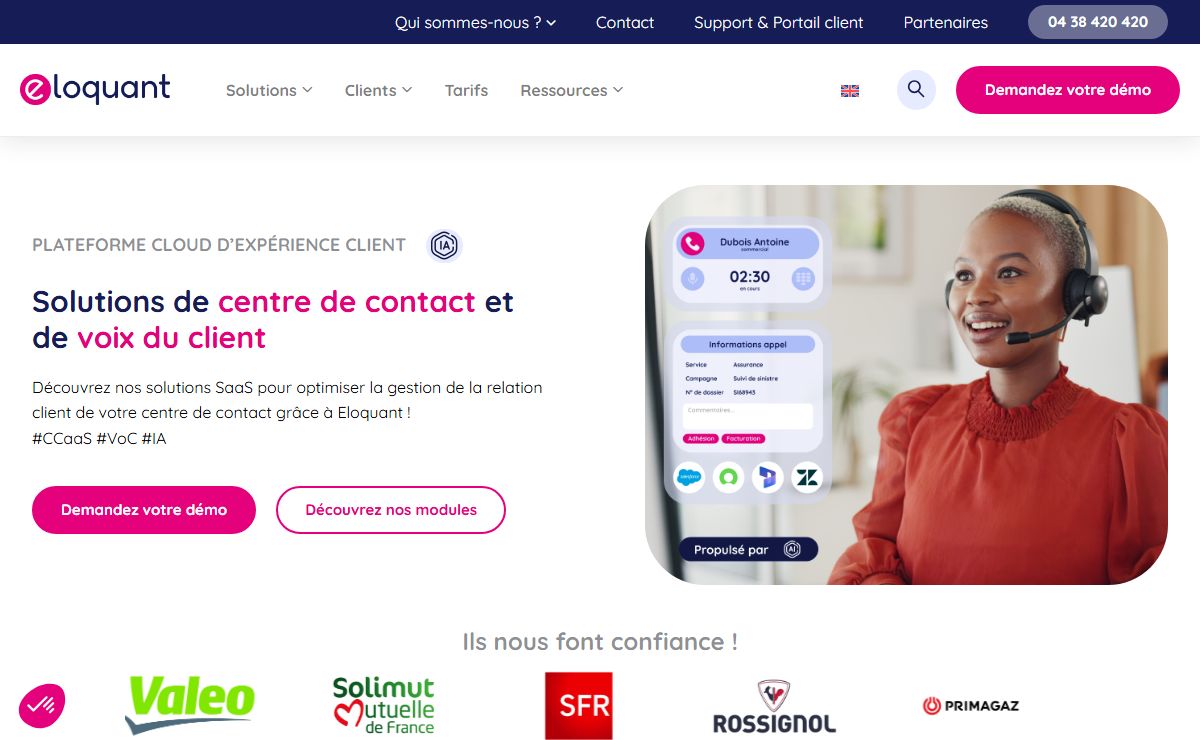 Eloquant | Solutions de gestion de la relation client
