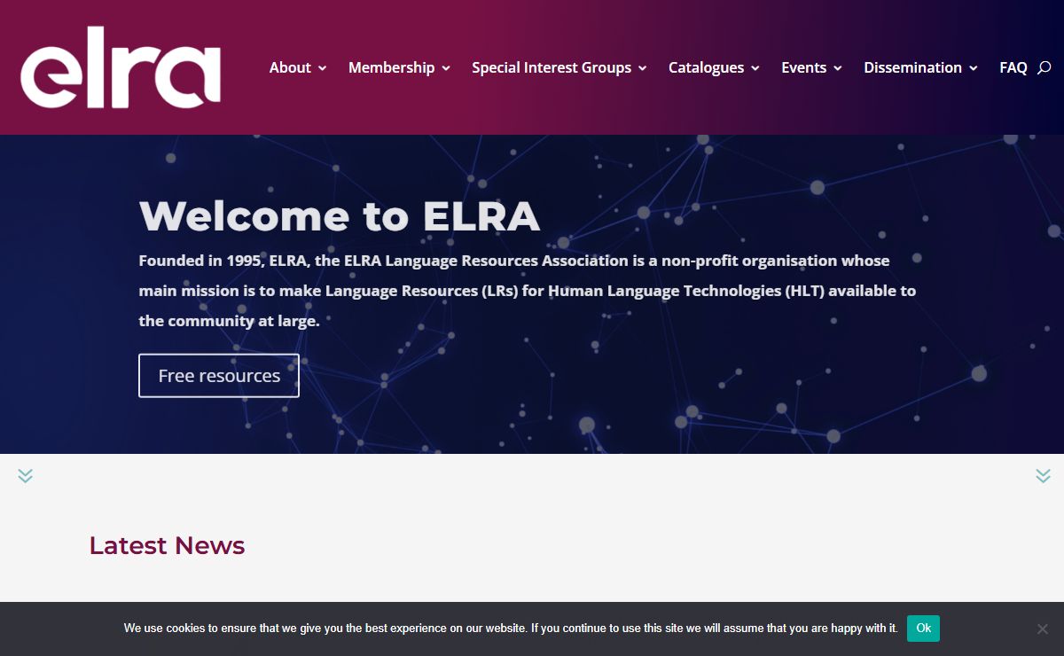 ELRA | ELRA Language Resources Association
