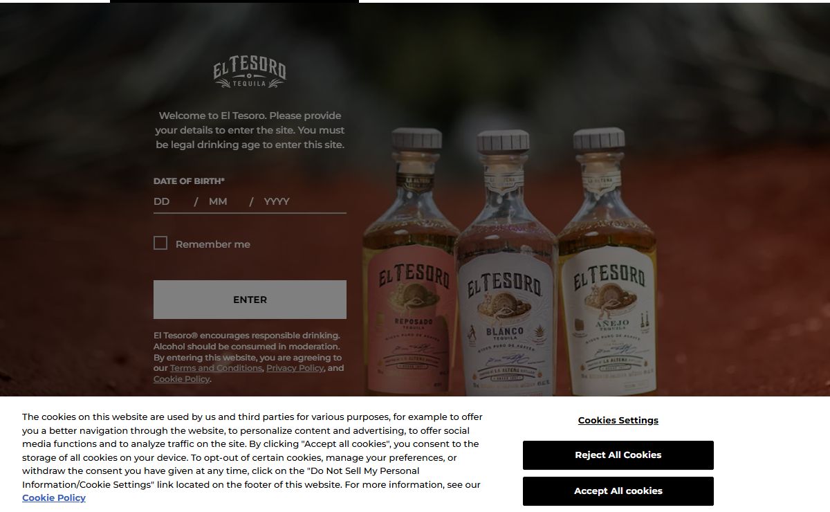 Premium Tequila | Traditional and Artisan Made | El Tesoro®