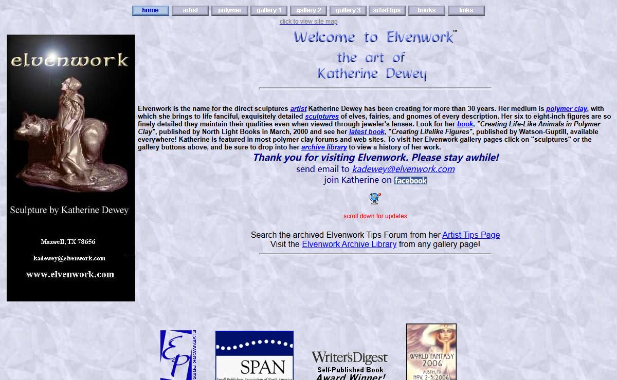 Elvenwork, the art of Katherine Dewey