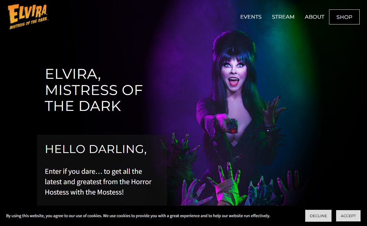 Elvira, Mistress of the Dark