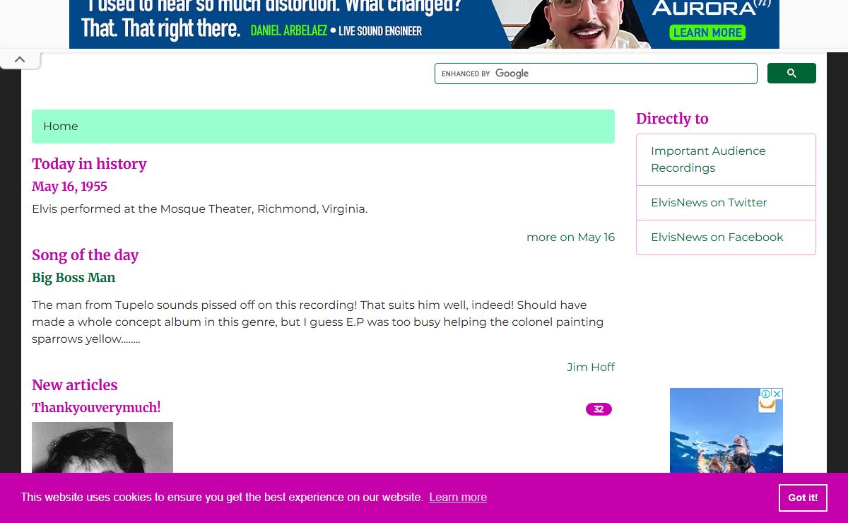 Home - ElvisNews.com