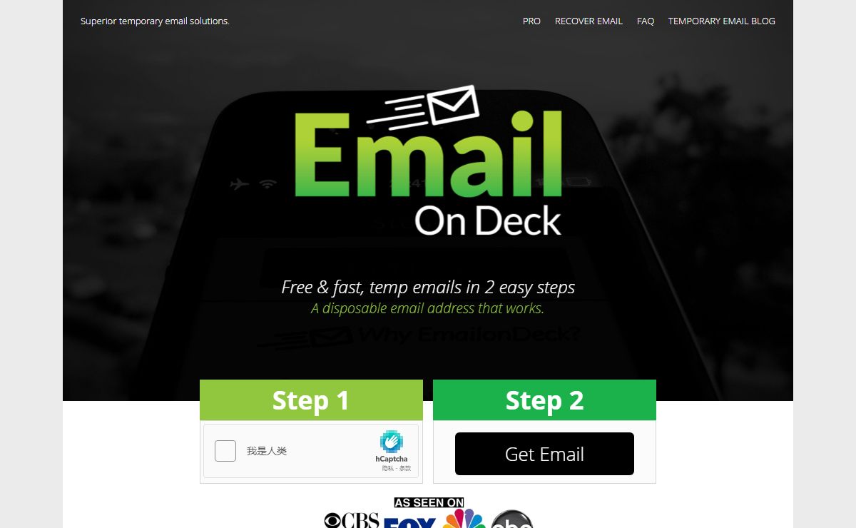 Free Temporary Email - EmailOnDeck.com