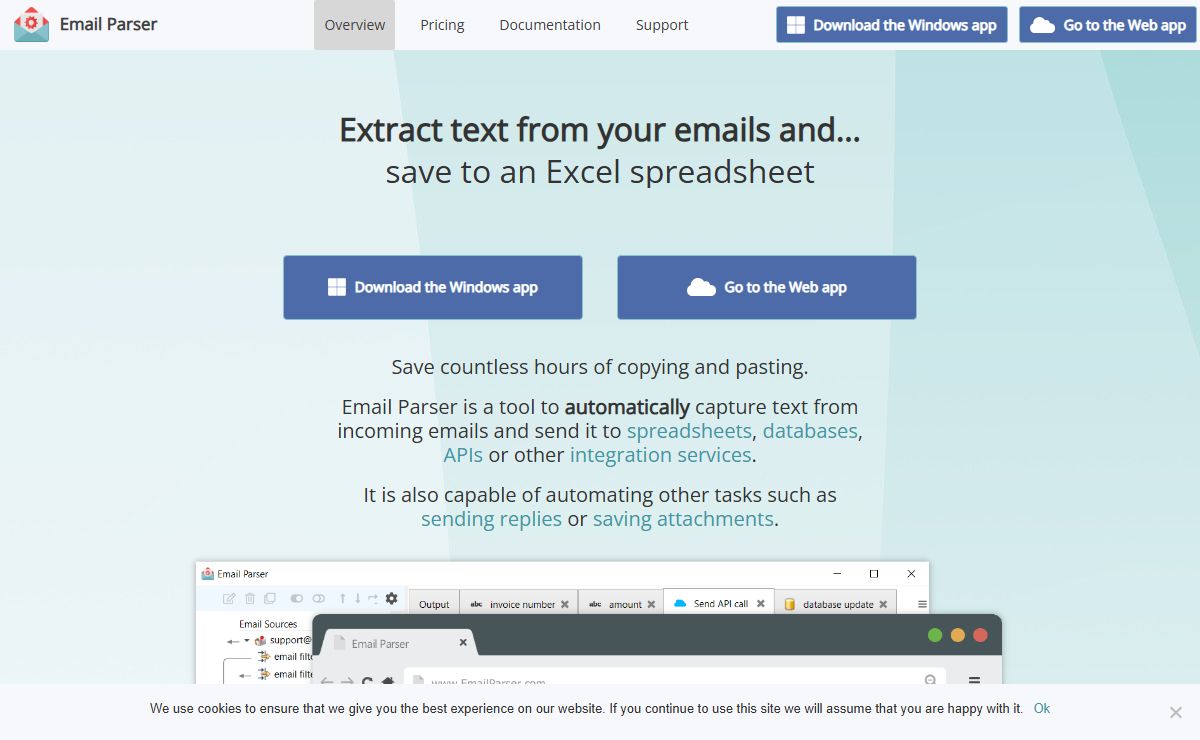 Email Parser - Capture text from Emails