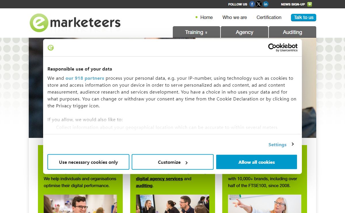 Emarketeers - The UK's Leading Digital Skills Specialist
