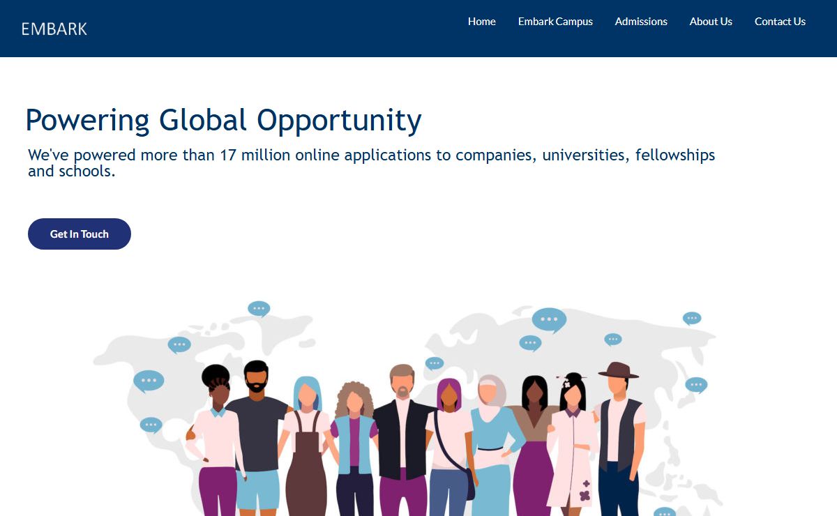 Embark – Online Application and Admissions Software