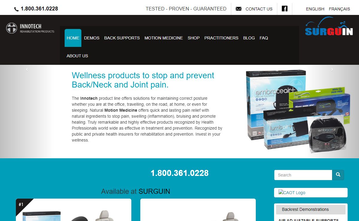 Embrace Air Products | Rehabilitation Products