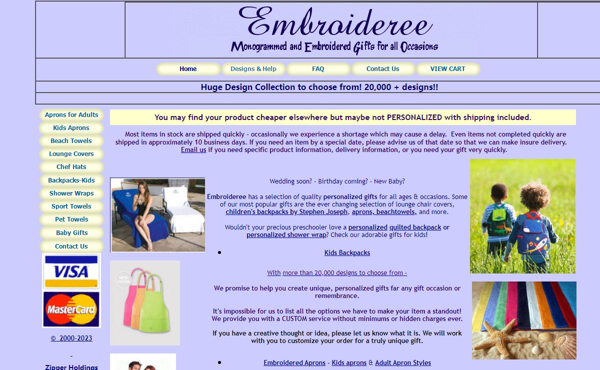 Embroideree - Personalized Embroidered Gifts for All Occasions & Free Shipping