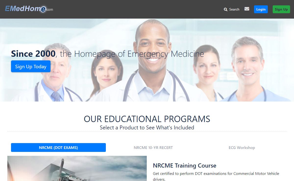 EMedHome.com - the Home Page of Emergency Medicine