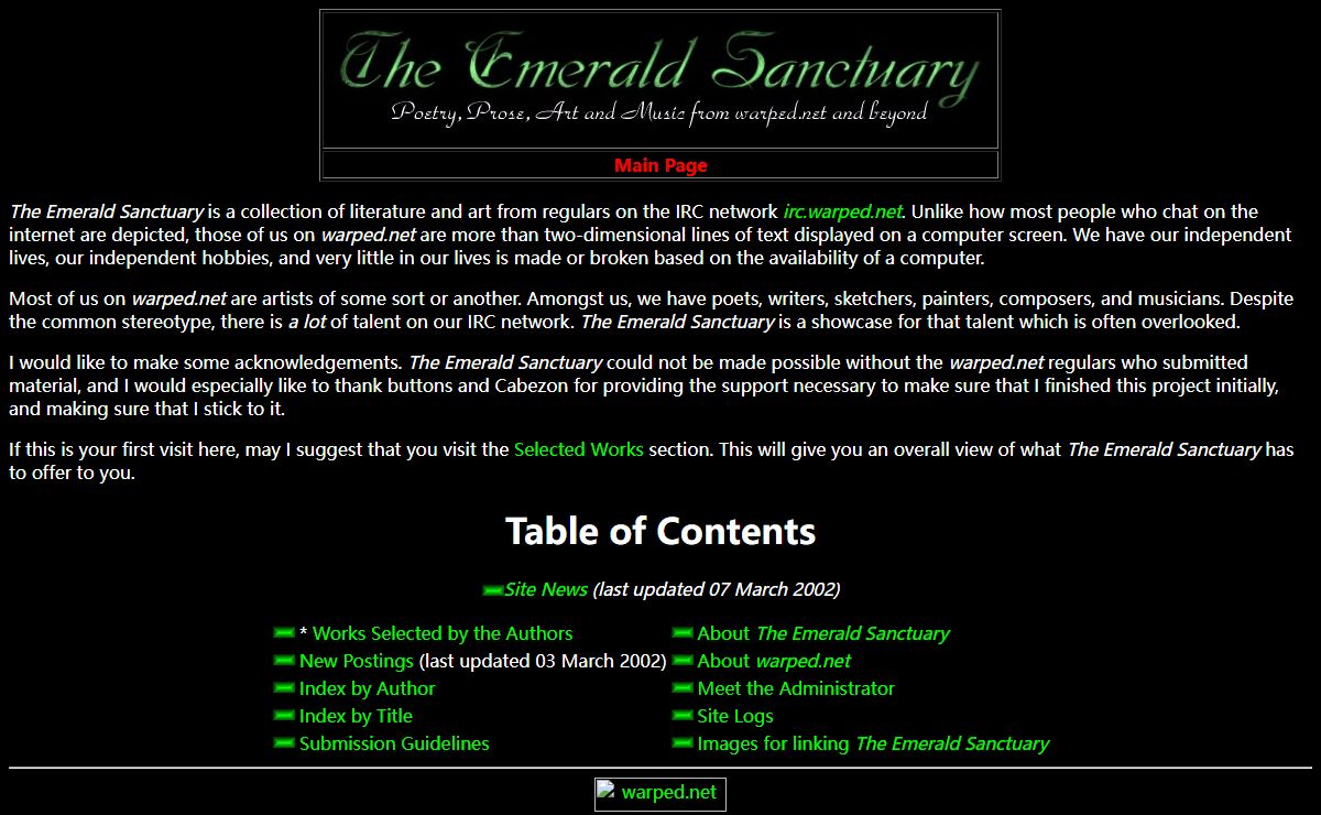 The Emerald Sanctuary