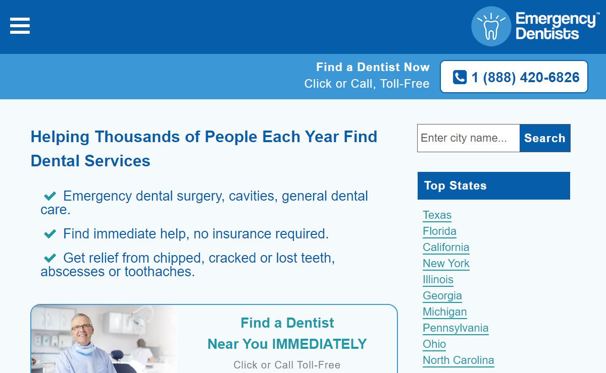 Emergency Dentist Near Me [Open Now] Find A 24 Hour Dentist