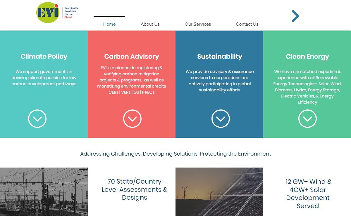 Emergent Ventures India (EVI) |Solar |Wind |Sustainability |Climate
