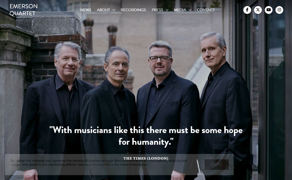 The Emerson Quartet | Official Website