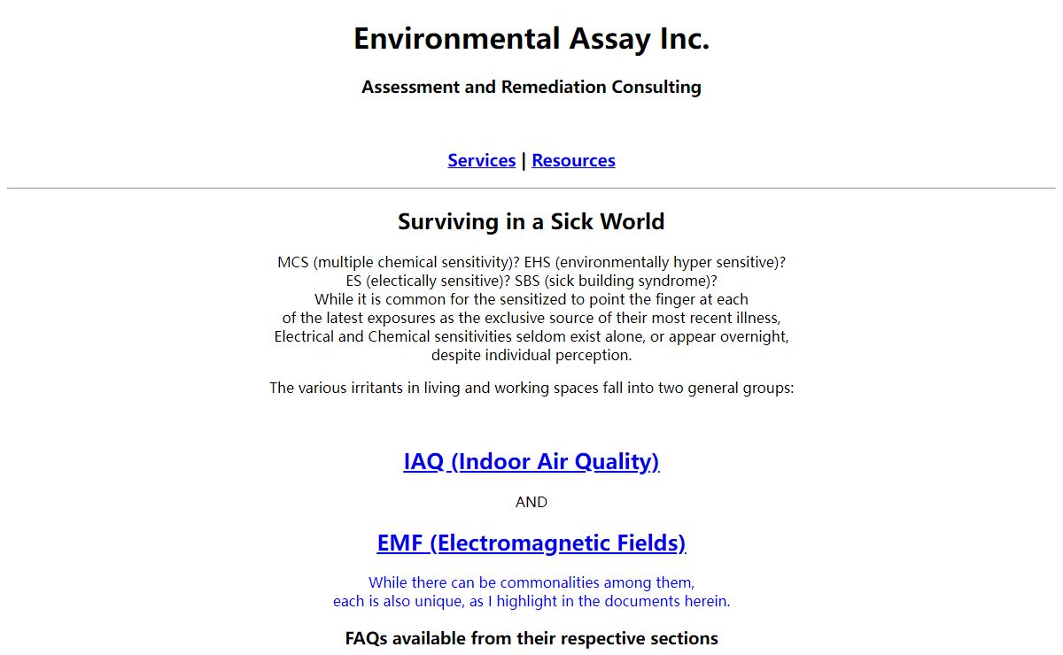 Indoor Environments, and US - Intro