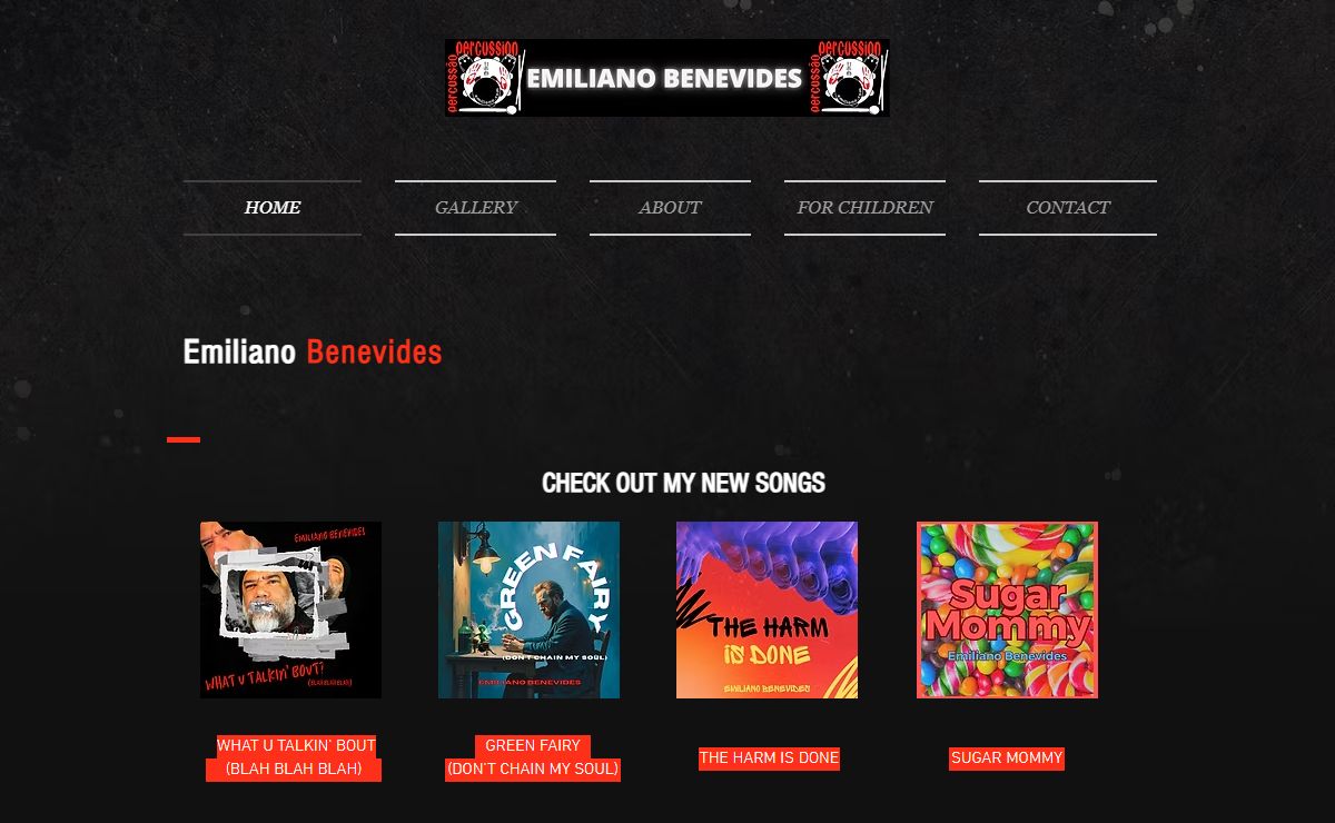 HOME | emiliano.com drummer percussionist