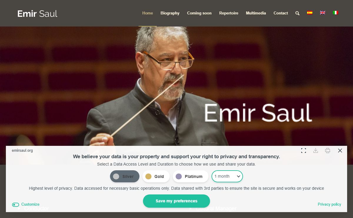 Emir Saul – Director de Orquesta