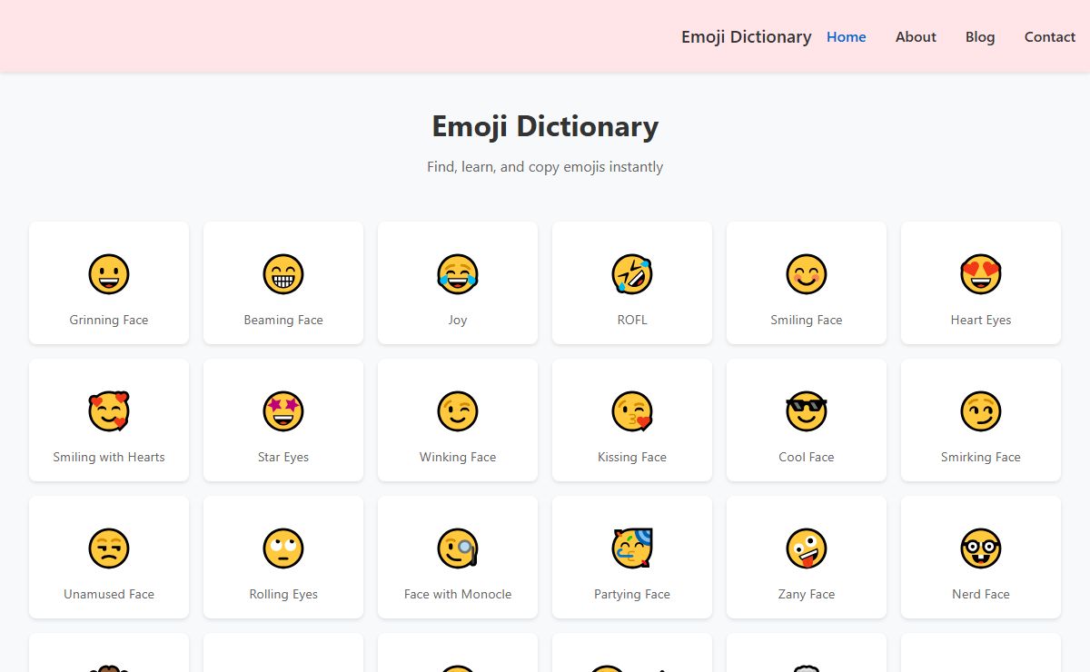 Emoji Dictionary 😍 Copy and Paste Emojis