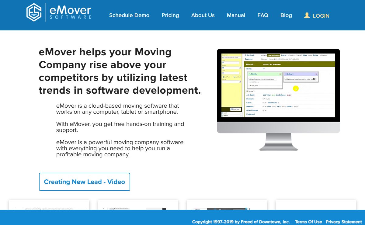 Software for moving