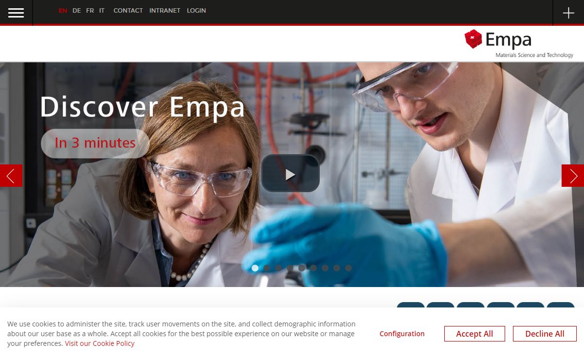 Empa - Swiss Federal Laboratories for Materials Science and Technology