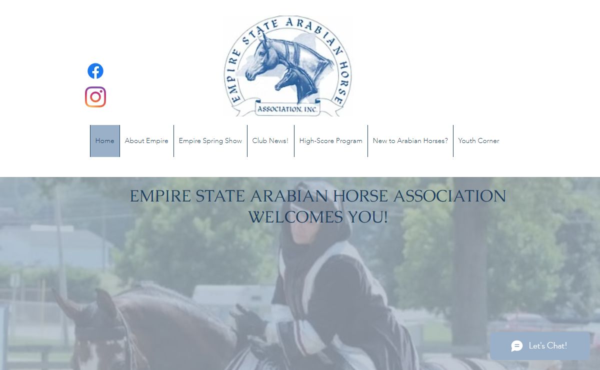 Empire State Arabian Horse Association | Arabian horse club
