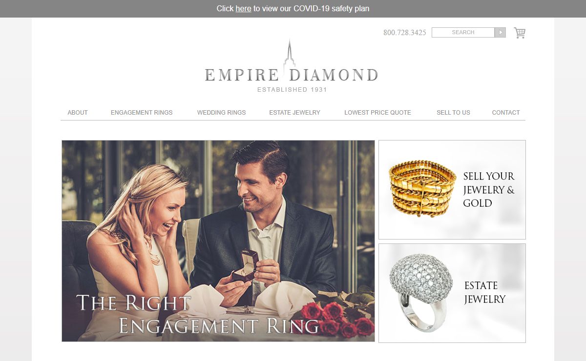 Diamond & Engagement Rings New York | Wedding Rings & Estate Jewelry At Empire Diamond