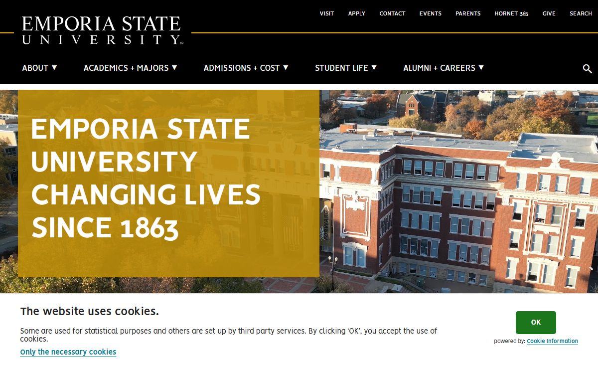 Emporia State University Home Page - Emporia State University